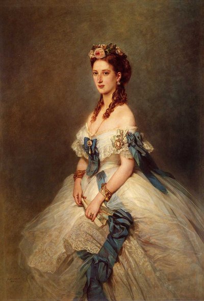 Regina Alexandra quando Principessa del Galles da Franz Xaver Winterhalter